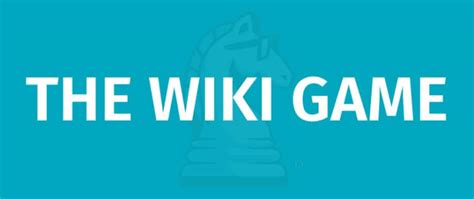 the wiki game|Wikle .